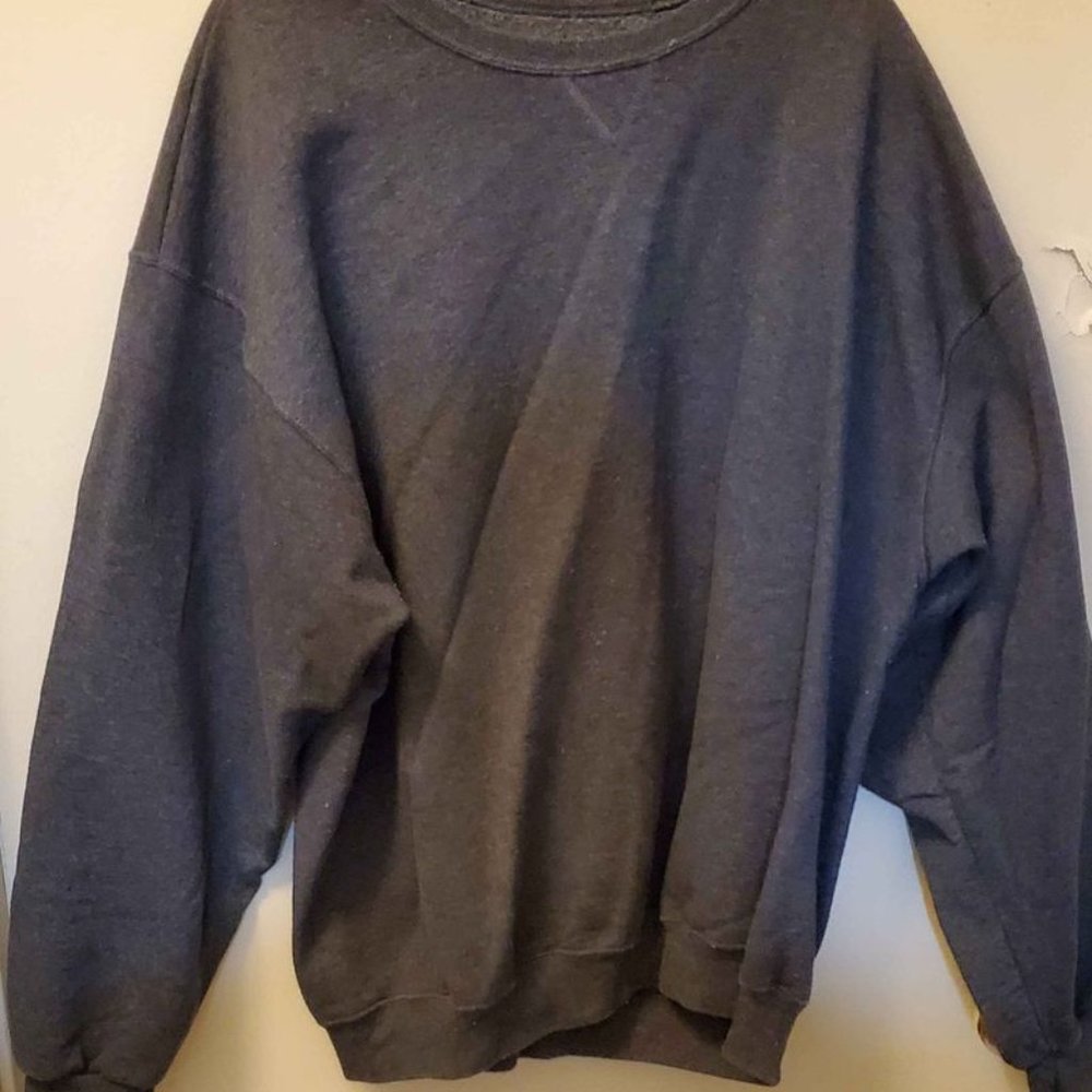 Men's Charcoal Gray Sweatshirt-2TG